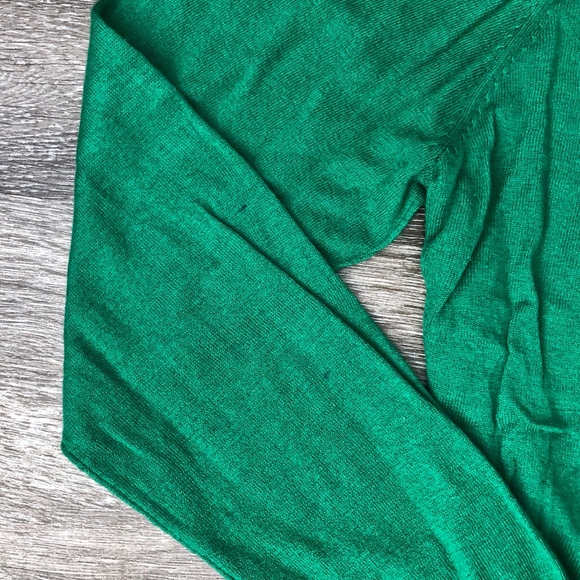 DANA BUCHMAN Green and Pale Gold Cardigan - Picture 4 of 5